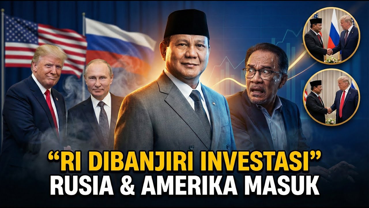 PRABOWO KASIH PAHAM MALAYSIA! “Begini cara hadapi Trump”, RI dibanjiri investasi Rusia & Amerika