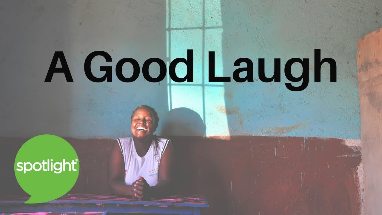 A Good Laugh | practice English with Spotlight