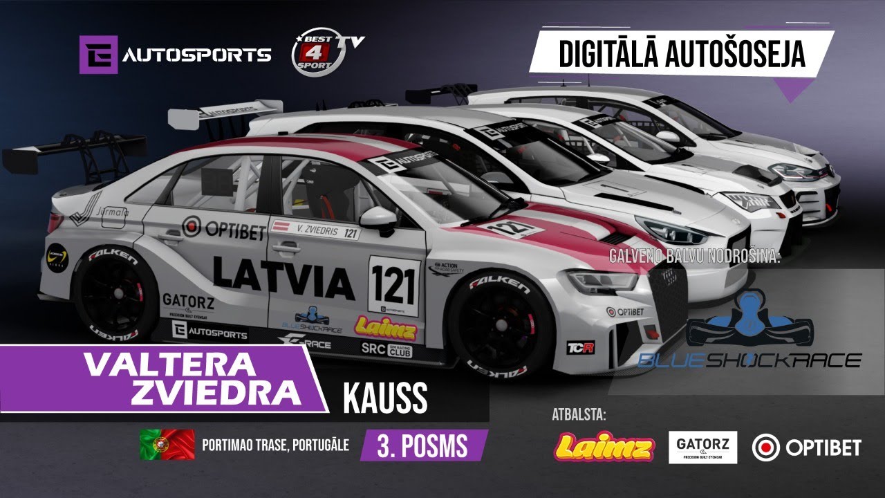 Digitālā Auto&scaron;oseja | Valtera Zviedra Kauss 3. posms | eautosports.lv