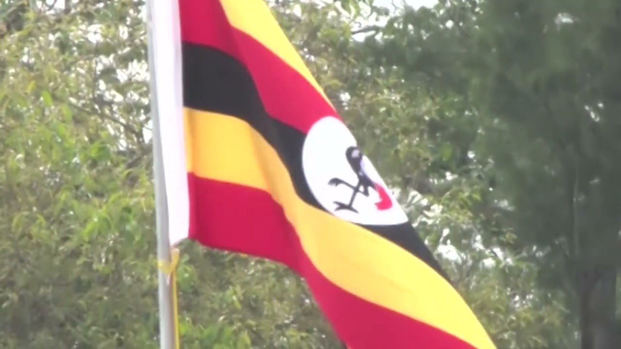 Uganda National Anthem with the flag video.