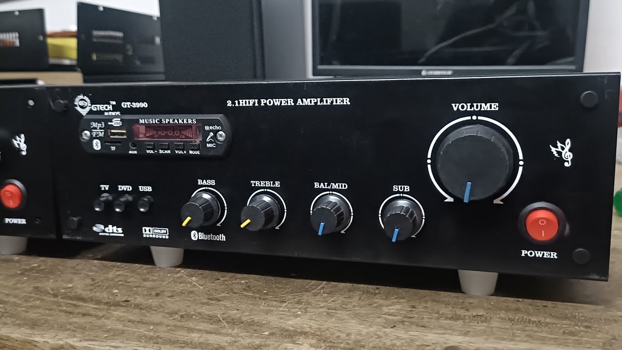 2.1 CH MOSFET Amplifier / Basic home Audio Amplifier 