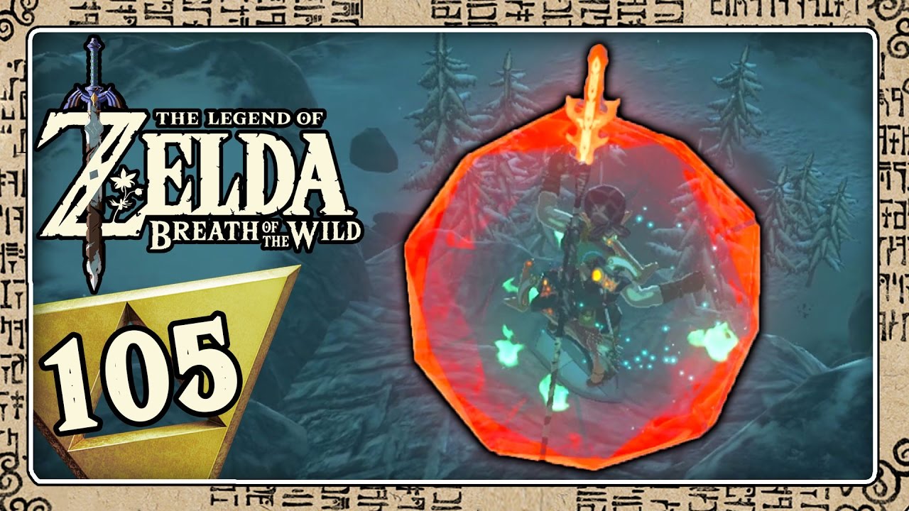 THE LEGEND OF ZELDA BREATH OF THE WILD Part 105: Böse Krogs in Eiseskälte