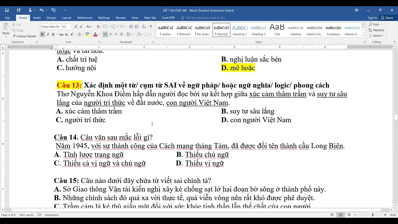 Luyện đề ĐGNK 2K8- Anh Văn đề 11