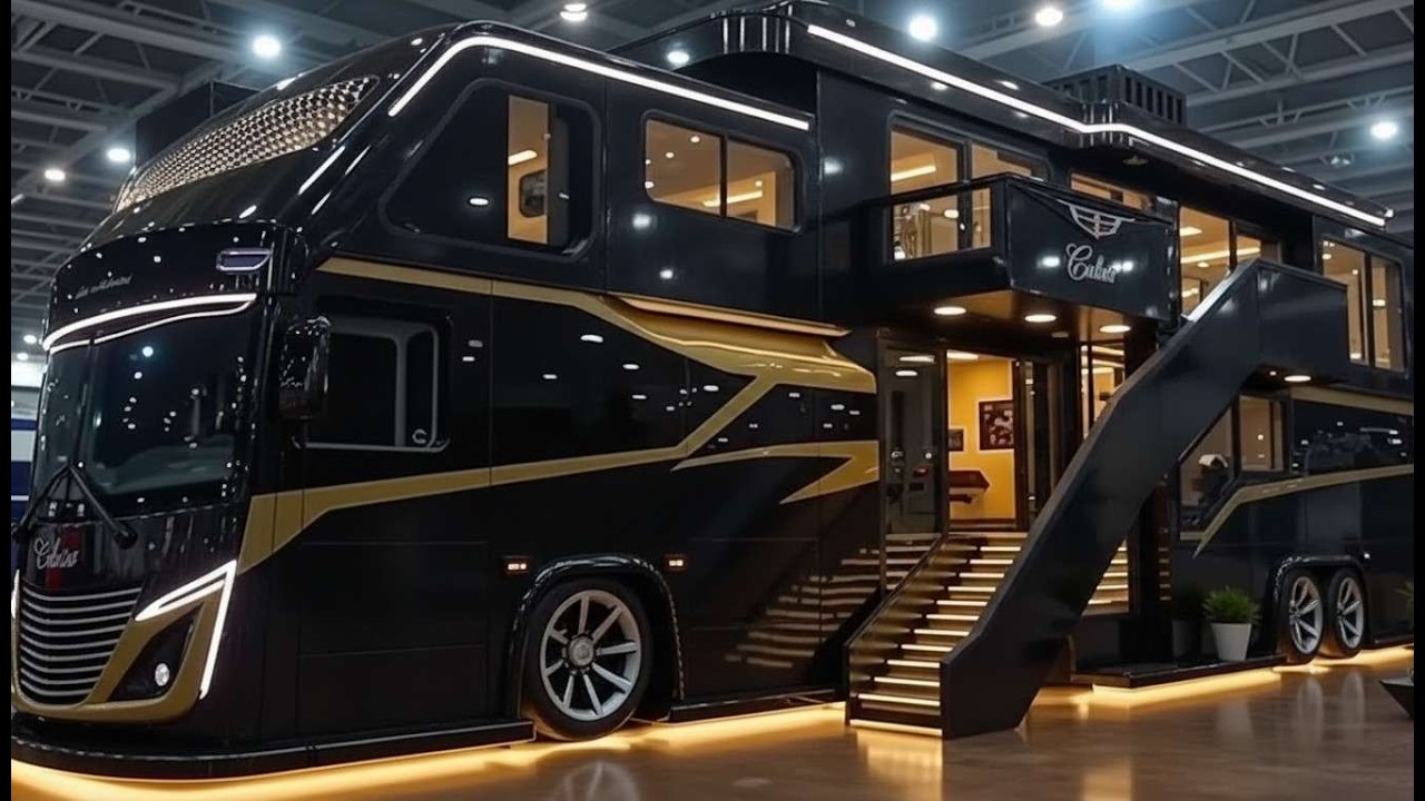 Inside the $850,000 Drielle Motorhome 2027 – America’s Most Futuristic Electric Luxury RV
