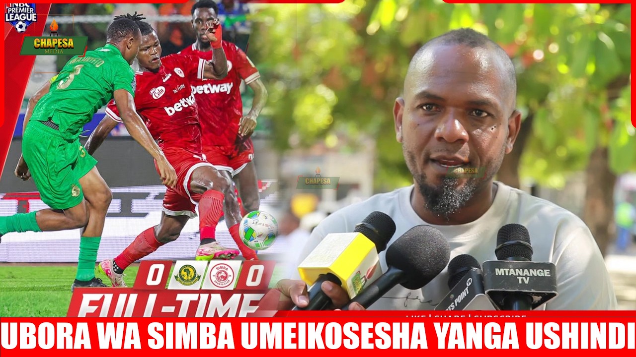 SEIF SIMBA:AMWAGA CHECHE/ TUNALAZIMISHWA KUKOSA USHINDI NA WAAMUZI/WACHEZAJI WETU WANA DENI KUBWA