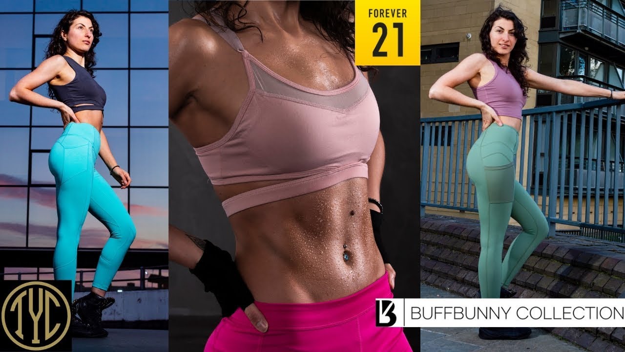 2018 Sportswear Try On Haul by Instagram trends - Buffbunny Collection, Til you collapse, Forever 21