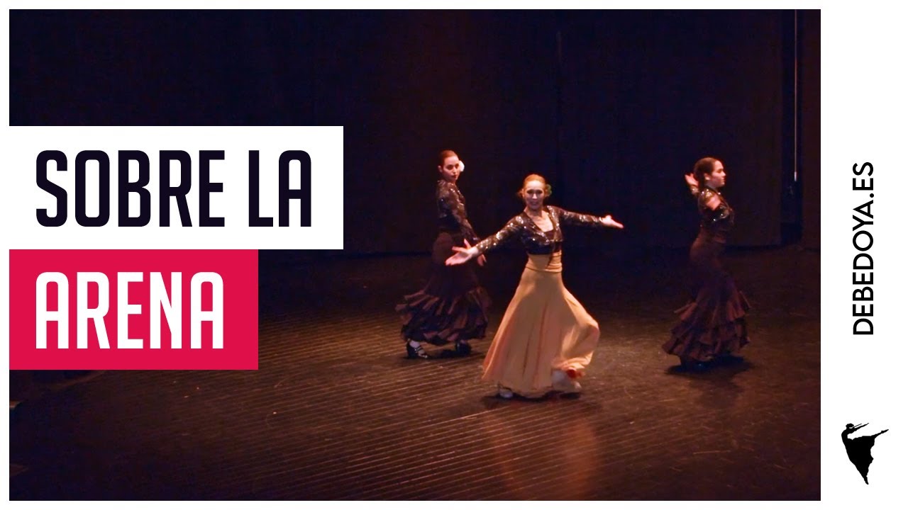 Sobre la Arena, baile de Flamenco en el escenario