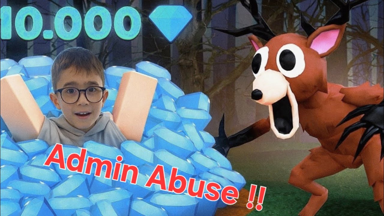 Construiesc cea mai tare baza in 99 Nights in The Forest pe ROBLOX la ADMIN ABUSE !!