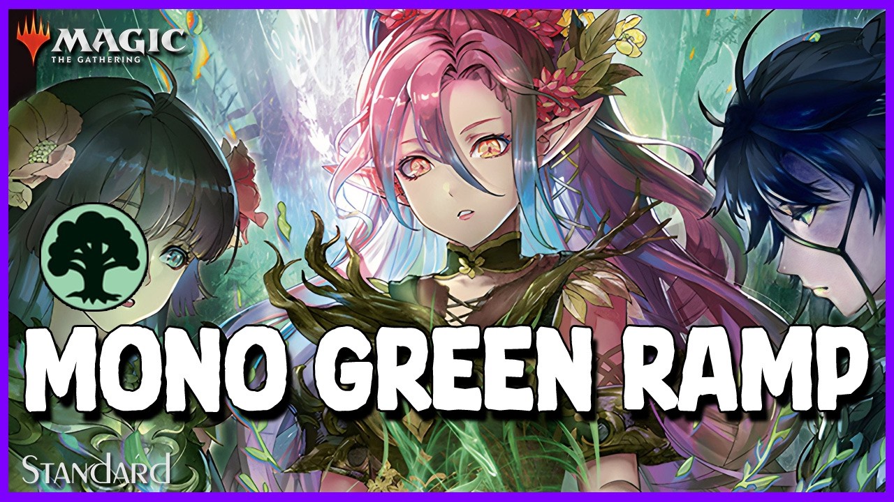 Mono Green Ramp 🌳🌳🌳 // MSH Standard // Magic: the Gathering Arena