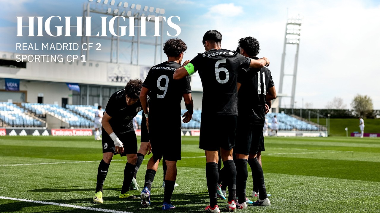Resumo | UEFA Youth League: Real Madrid CF 2-1 Sporting CP