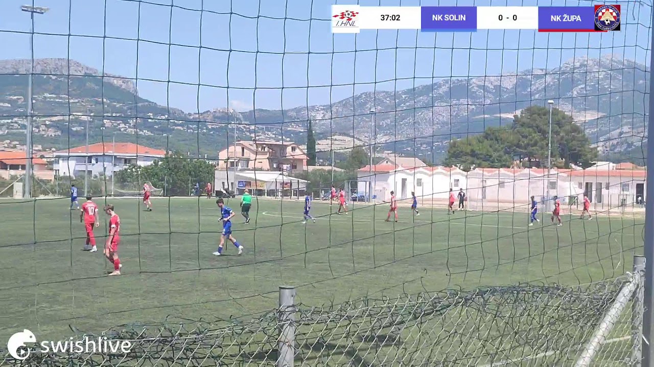 30. kolo NK SPLIT - NK ŽUPA.  1.HNL Dlmatinska liga U15  2024/25
NK SOLIN VS NK ŽUPA