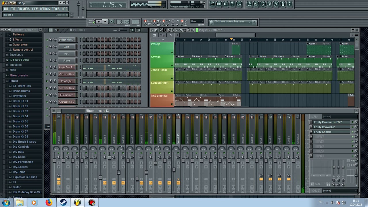 Protoje ft. Sevana & Jesse Royal -- Sudden Flight (instrumental)