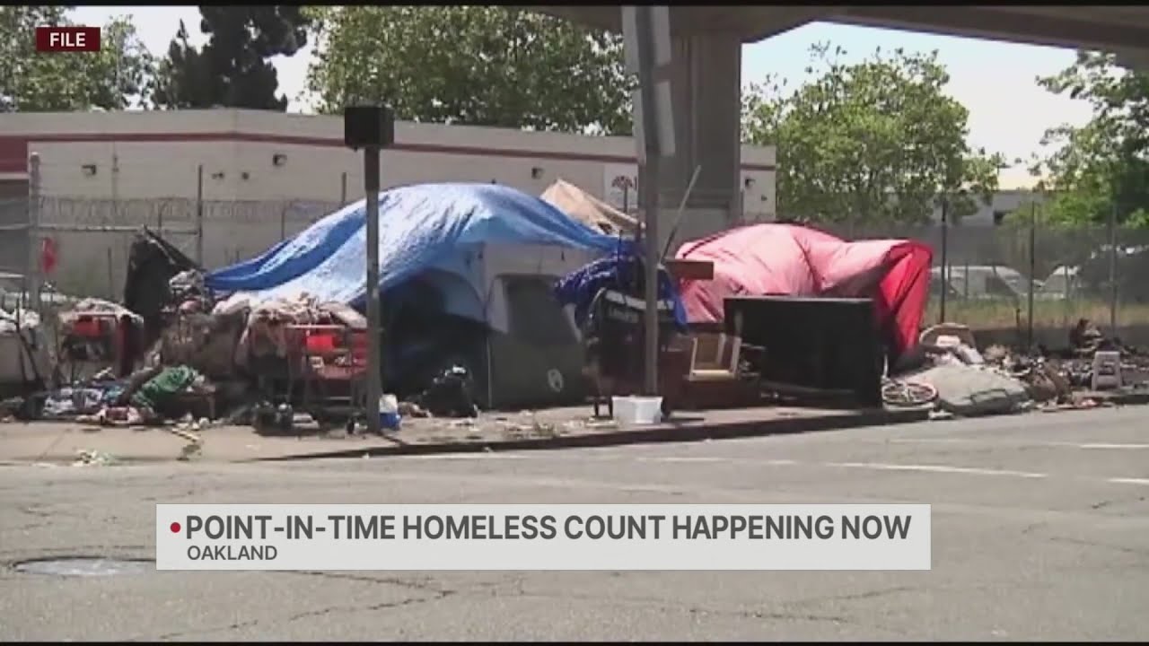 Point-in-time homeless count happening Thursday in Alameda County