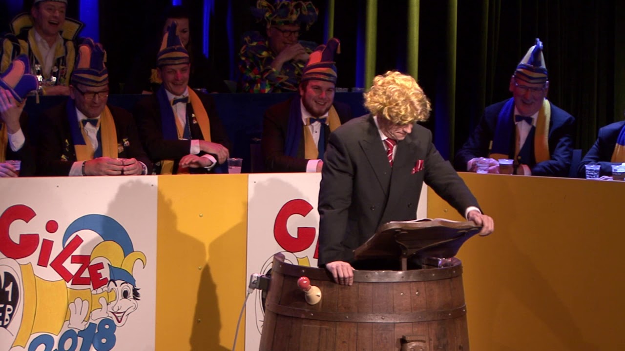 Sauwelen 2018 Jeroen van Gils als Donald Trump