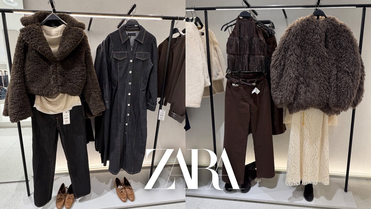 ZARA WOMEN&rsquo;S NEW💘WINTER COLLECTION 2025 / ZARA HAUL 2025🌷💋