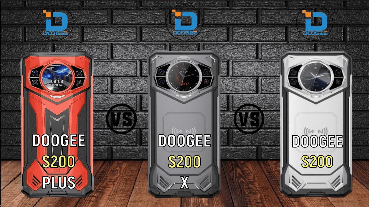 Doogee S200 Plus vs Doogee S200X vs Doogee S200 || Full Comparison ⚡ Which one is Best...