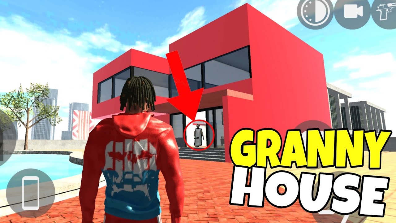 GRANNY IN NEW HORROR HOUSE INDIAN BIKE DRIVING 3D