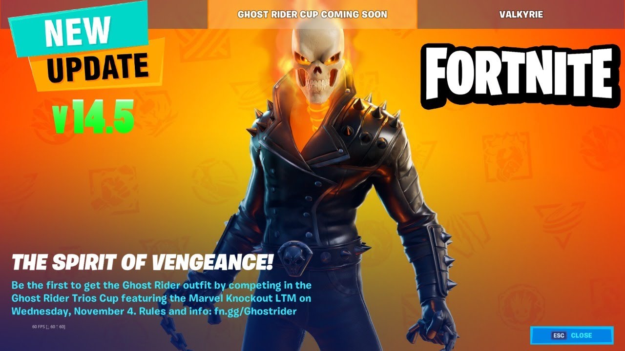 Fortnite : New Upadte 14.5 (Jetpack back)