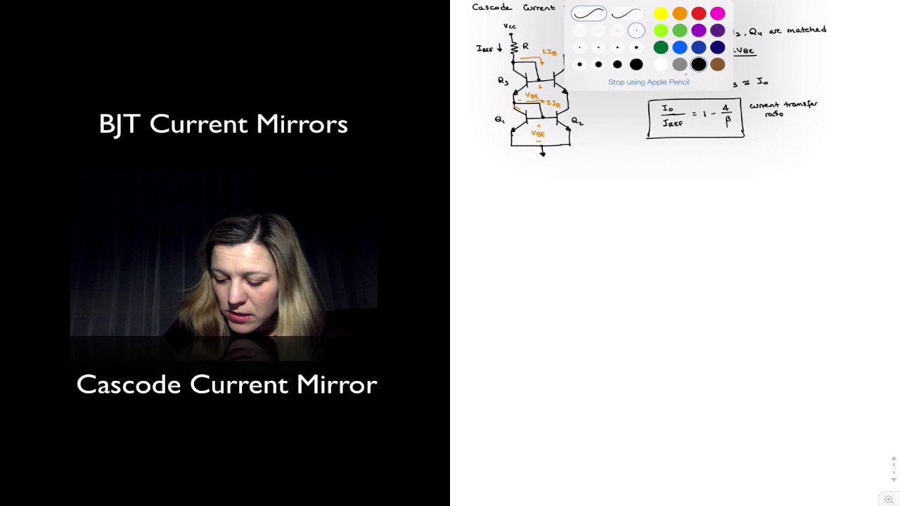 BJT Cascode Current Mirror