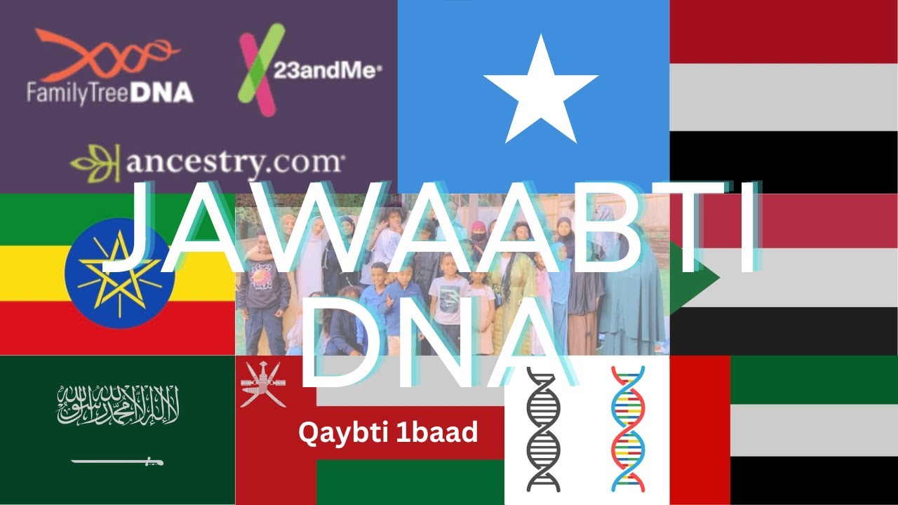 Jawaabtii DNA Qaybti 1baad: Somali DNA Results Part 1