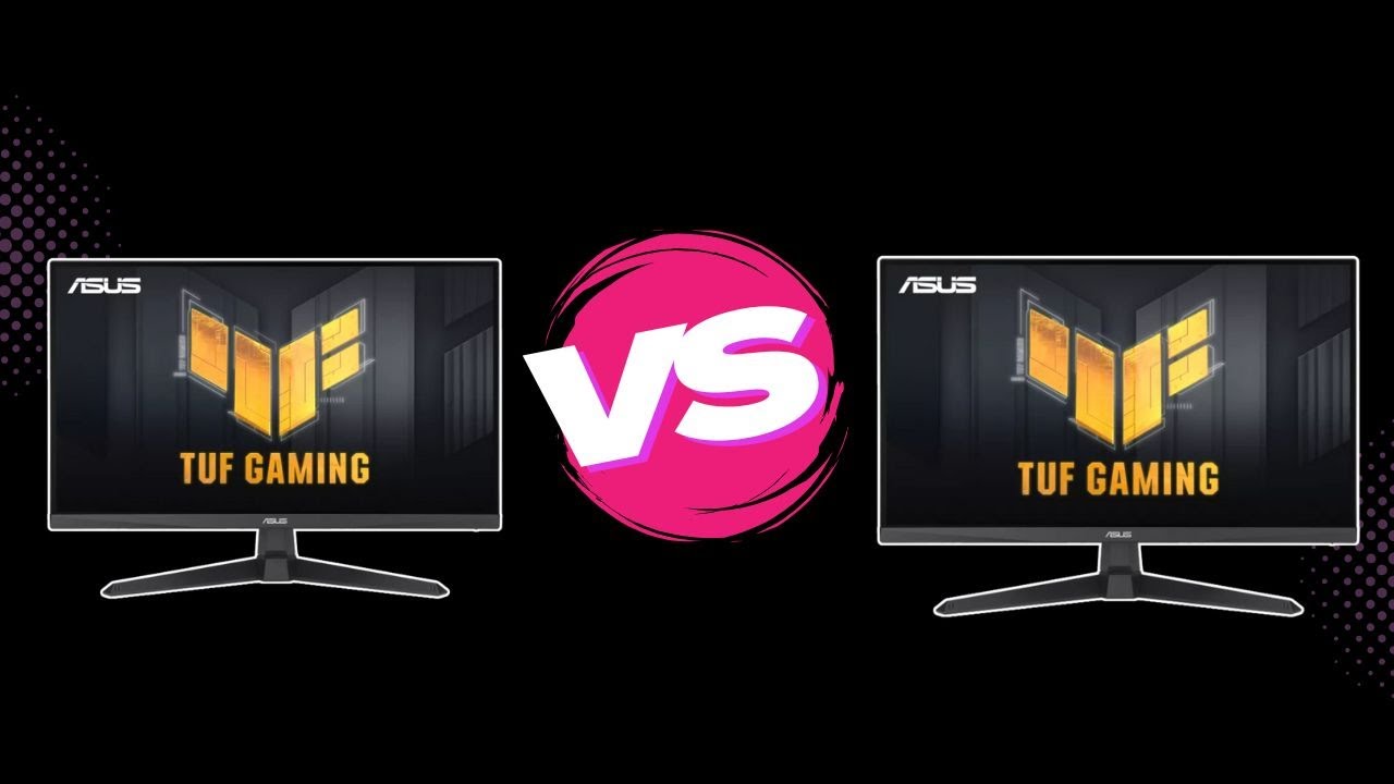 Asus TUF Gaming VG249QE5A A vs Asus TUF Gaming VG279QE5A || Full Monitor Comparision
