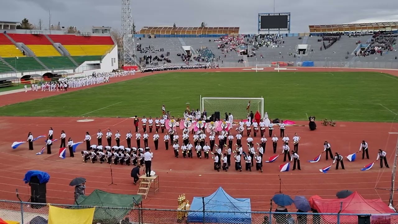 2DO. LUGAR COL. CAREAGA CONCURSO BANDAS ESTUDIANTILES 2025 Oruro