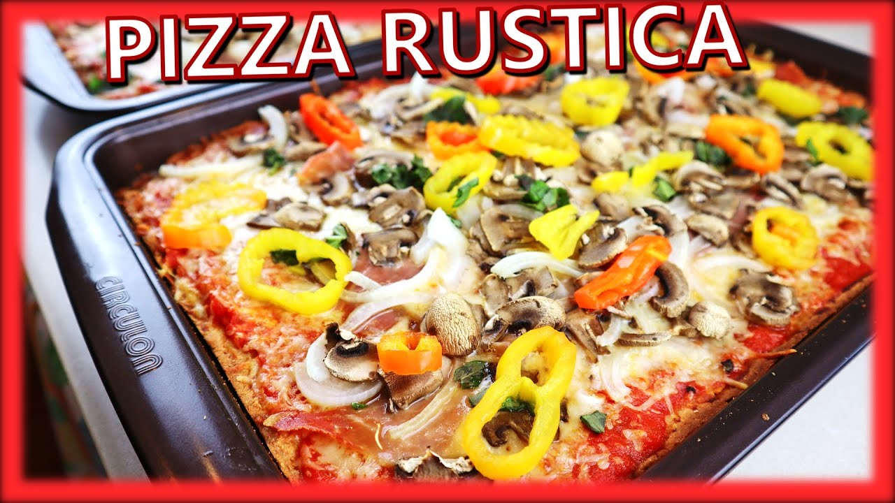 The PIZZA RUSTICA that I eat every week | Specific Carbohydrate Diet and Gluten Free