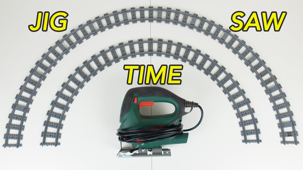 HOW TO FIX THOSE CURVED LEGO TRAIN TRACKS