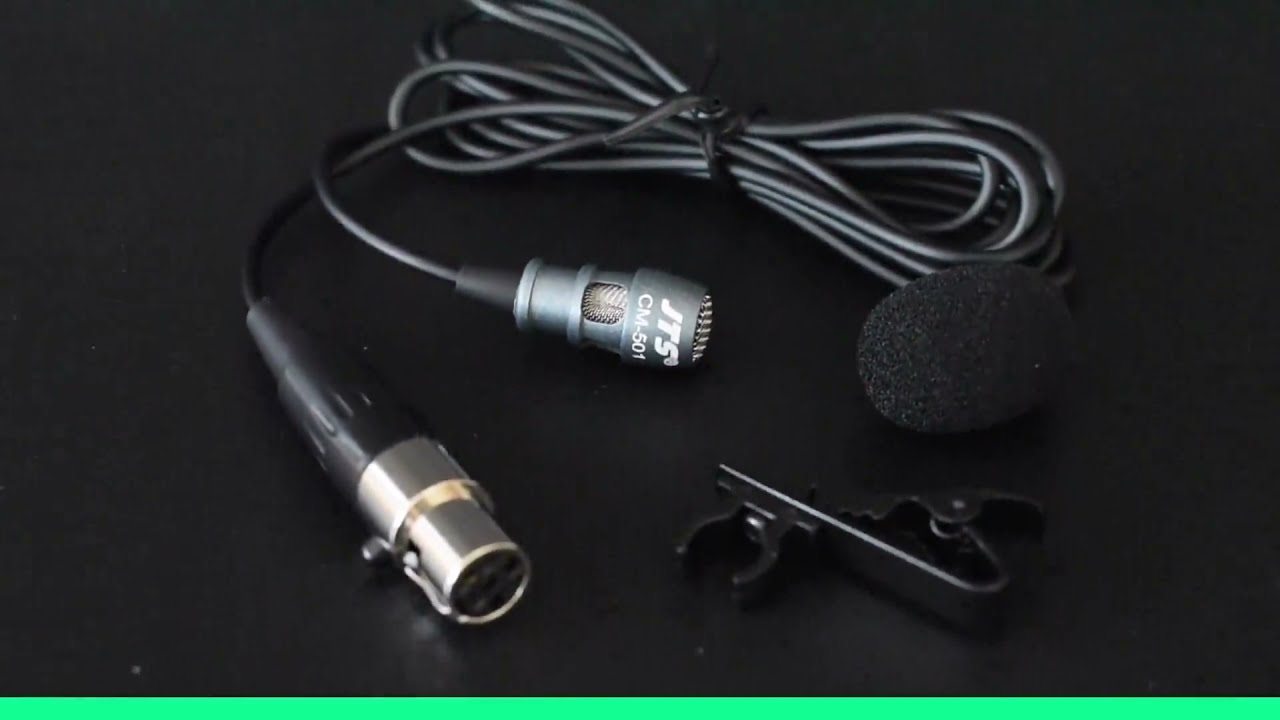 JTS CM501 (Electret LAVALIER Microphone)