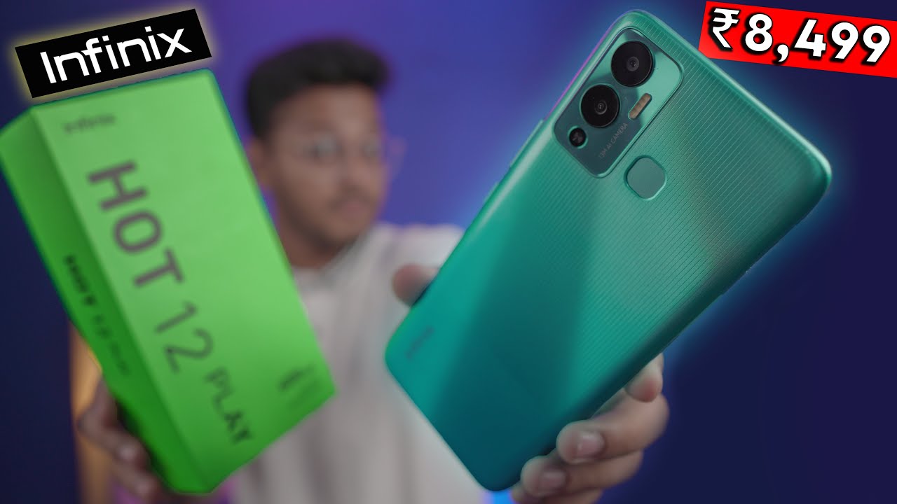 Infinix Hot 12 Play Unboxing & Review | ₹8499 Smartphone 90hz Display, PUBG Test, 6000mAh Battery |