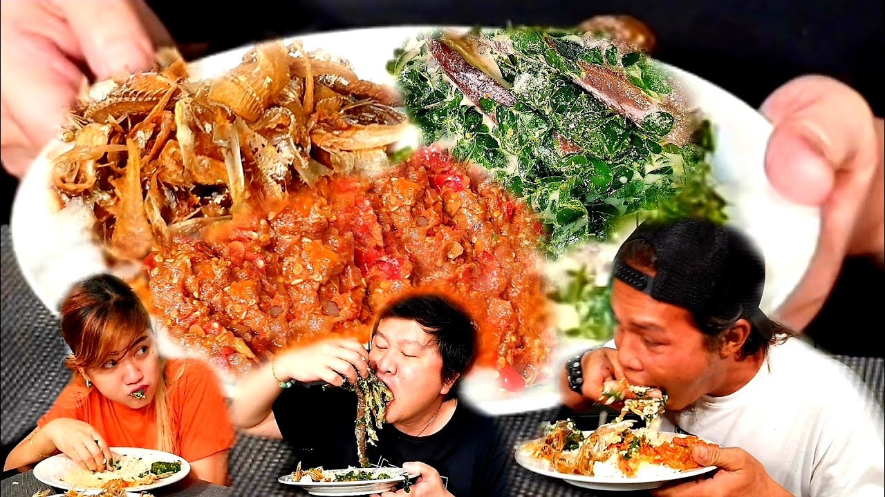 IKAN ASIN CRISPY AMA SAMBEL TERASI AND SAYUR KELOR TERONG,,SEMUA MAKAN KALAP