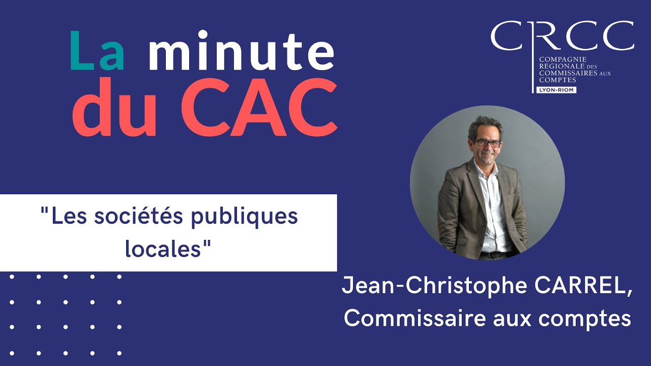 Les sociétés publiques locales - Jean-Christophe CARREL