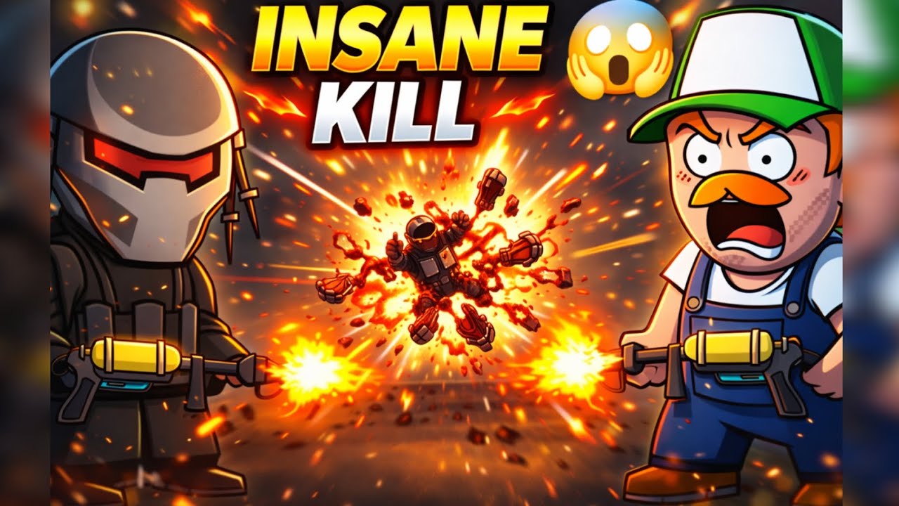 INSANE PRO KILL 😱 Enemy Tukde-Tukde Ho Gaya | Epic Gaming Moment #minimilitia 