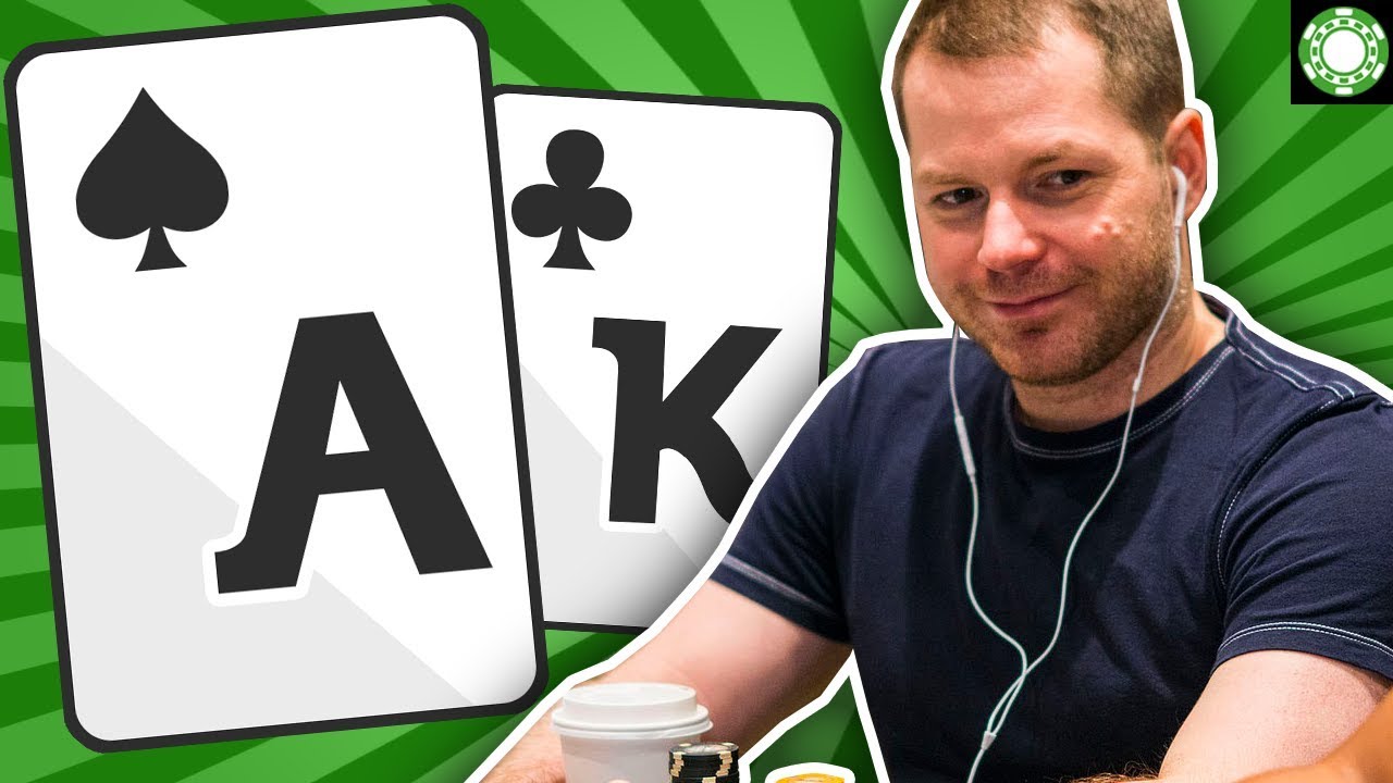 Как играть A-K постфлопа!