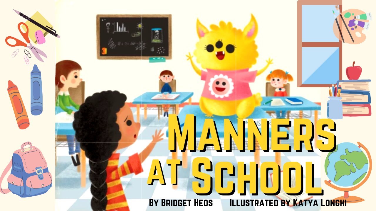 Manners At School by Bridget Heos (Read Aloud Book for Kids)