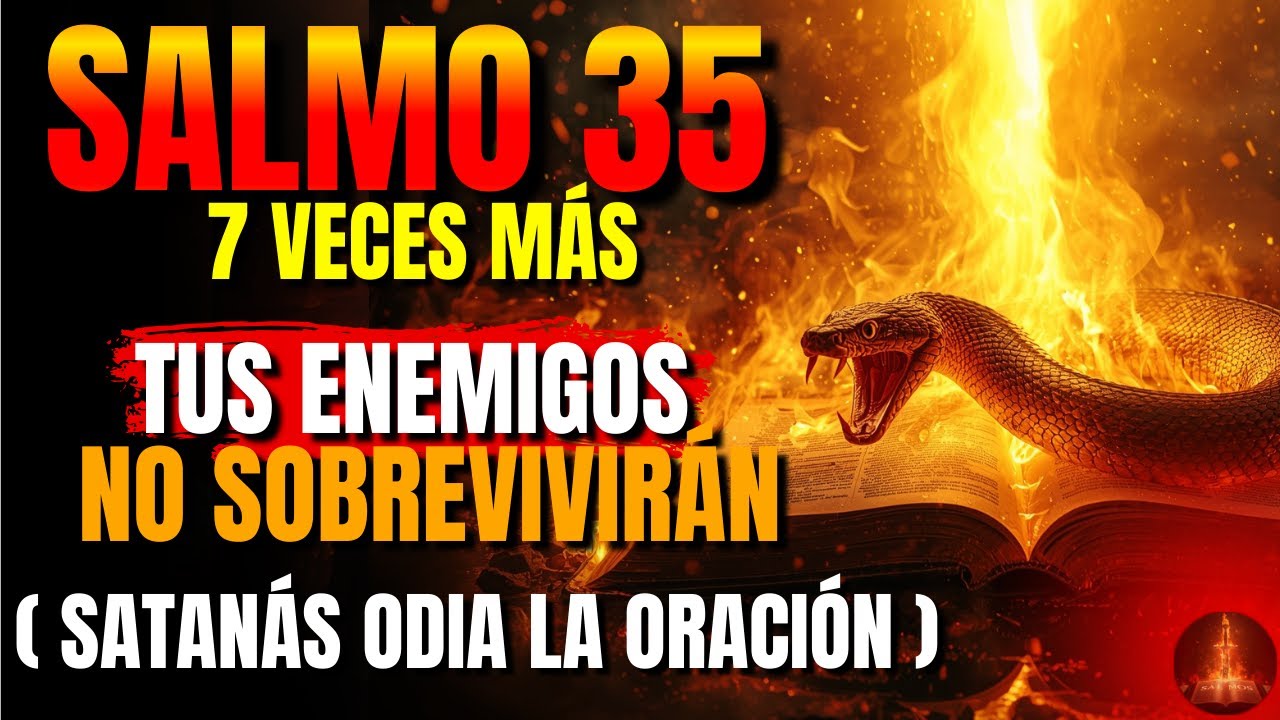 ⚔️ Profecía del Salmo 35 — Destruye la brujería y libera la justicia AHORA