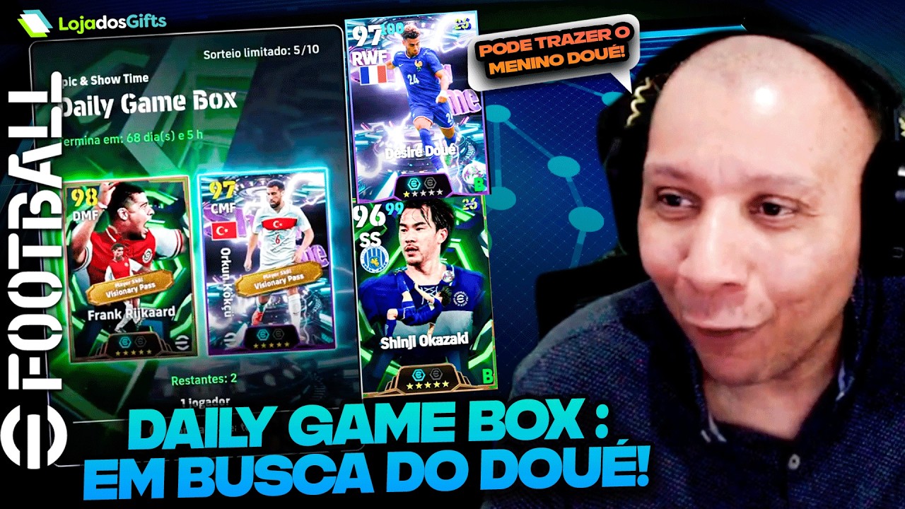 eFootball 2026 | Pack Opening (Epic e ShowTime) Daily Game Box em VÁRIAS CONTAS!