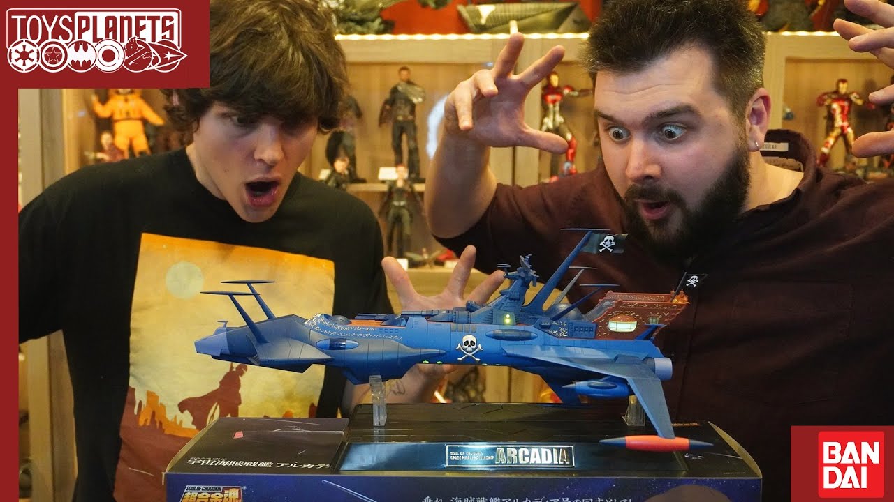 Replongez vous dans l'univers de Albator avec cette réplique étonnante de l'Arcadia !