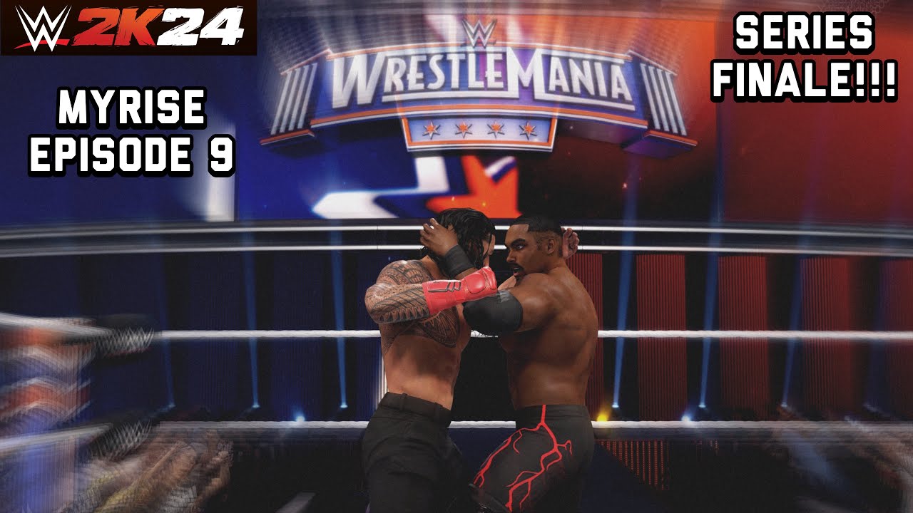 ROMAN REIGNS RETURNS FOR THE WWE TITLE!!! || WWE 2K24 MyRise Episode 9 (Series Finale)
