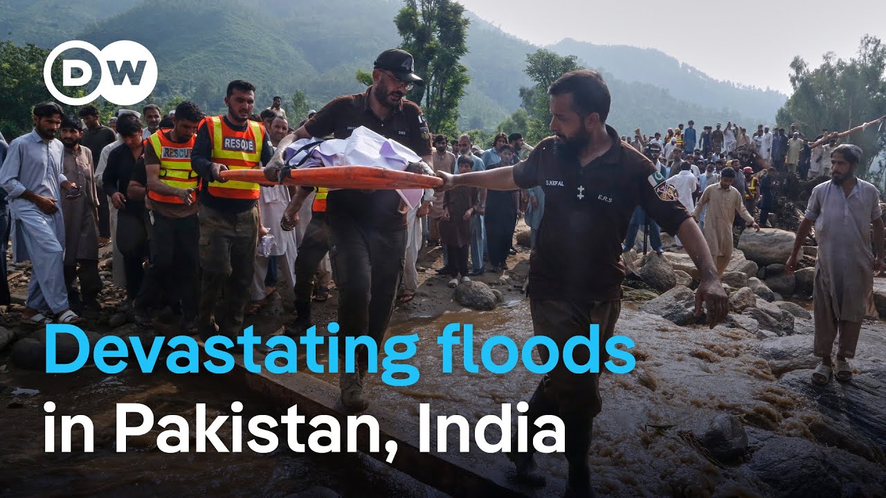 Floods and landslides kill dozens in Pakistan and India | DW News