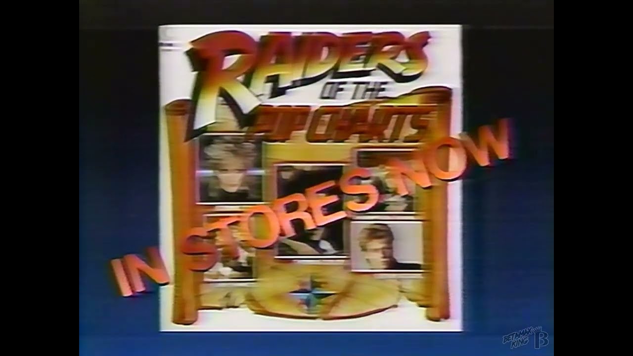 K-Tel Records - Raiders of the Pop Charts Album Commercial 1984