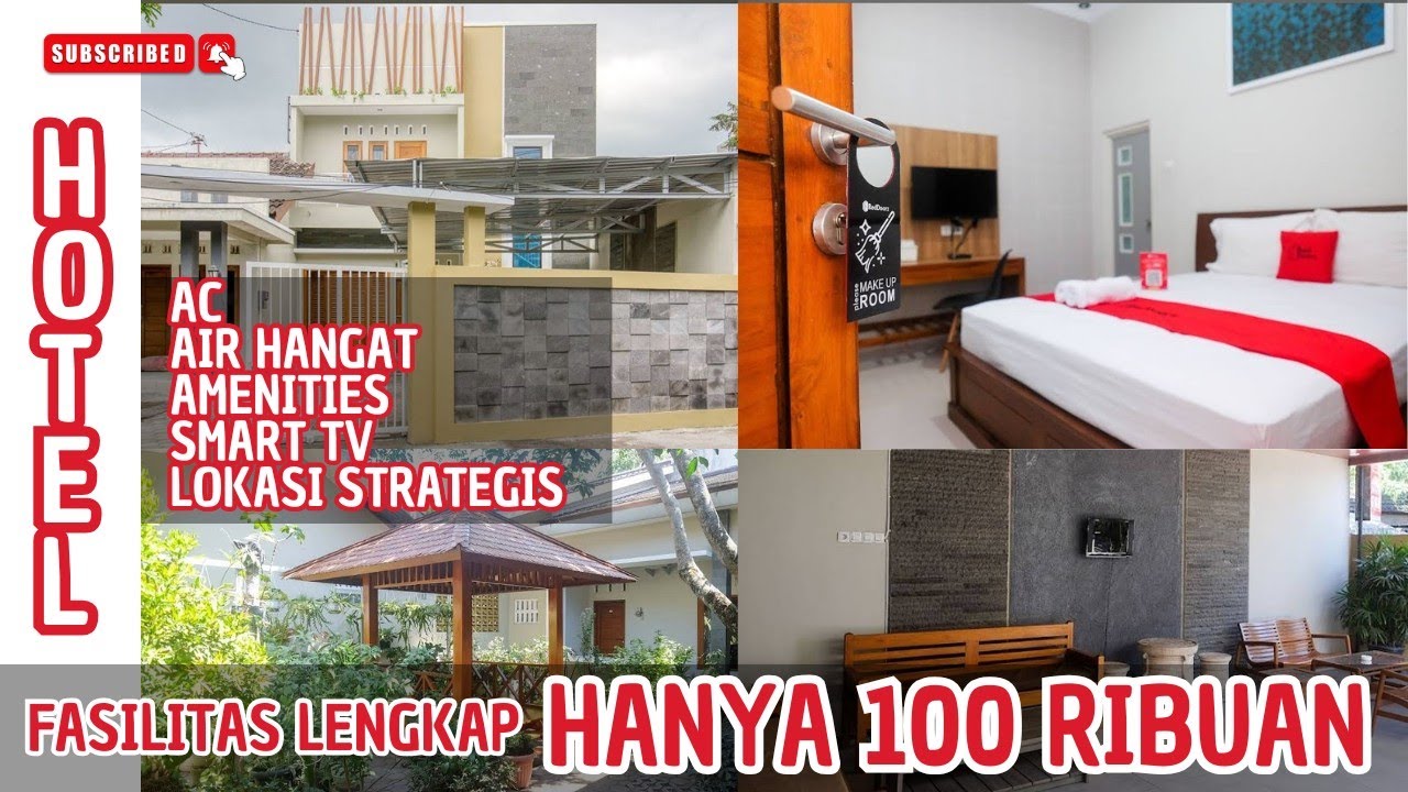 JOGJA : HOTEL MURAH FASILITAS LENGKAP HANYA Rp. 100 RIBUAN AJA