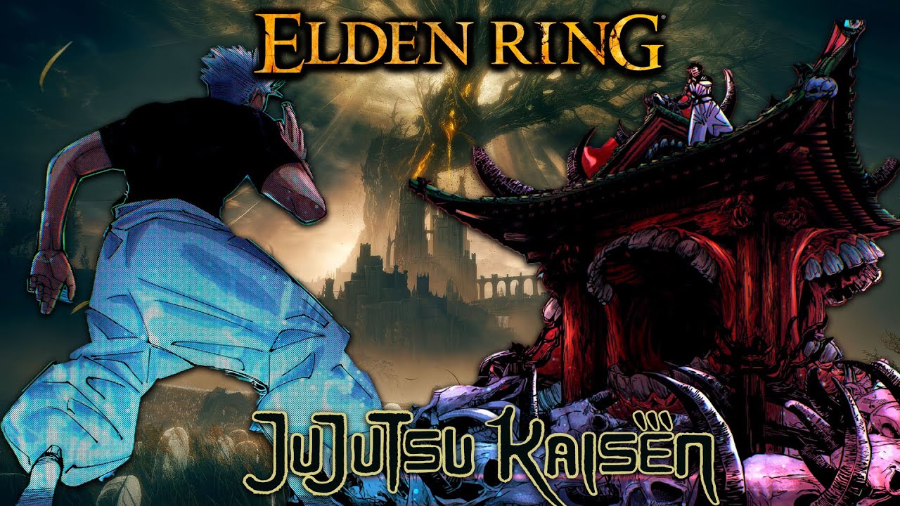 We played a INSANE Gojo and Sukuna Elden Ring Mod