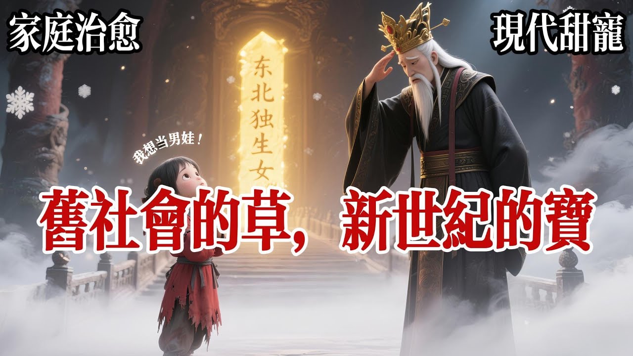 【純甜寵文】阿孃一句家裏養不起女娃就將我扔到了棄嬰塔自生自滅，閻王覺得我太可憐，決定讓我投胎到新世紀新世紀？那我這次可以當個男娃嗎？阿孃說男娃可頂天立地，也可吃饅頭吃肉，女娃就是天生受苦的命。