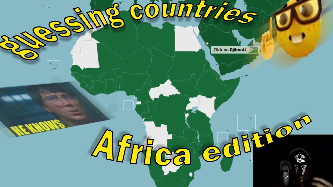 ASMR guessing every country in Africa