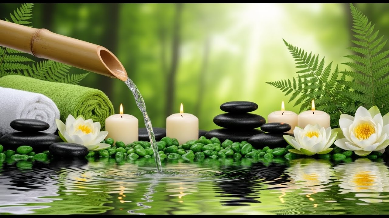 Relaxing Sleep Music to Relieve Anxiety 🌿Stress Relief, Water Sounds