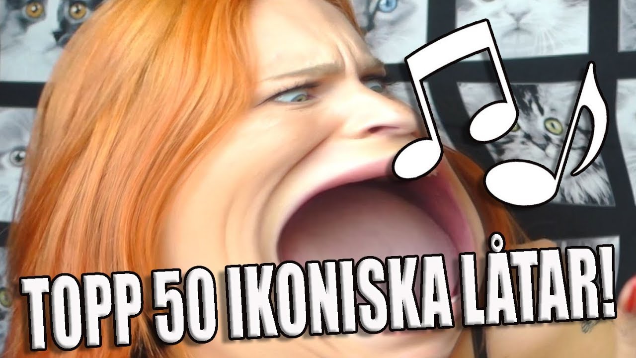 50 MEST IKONISKA LÅTARNA GENOM TIDERNA