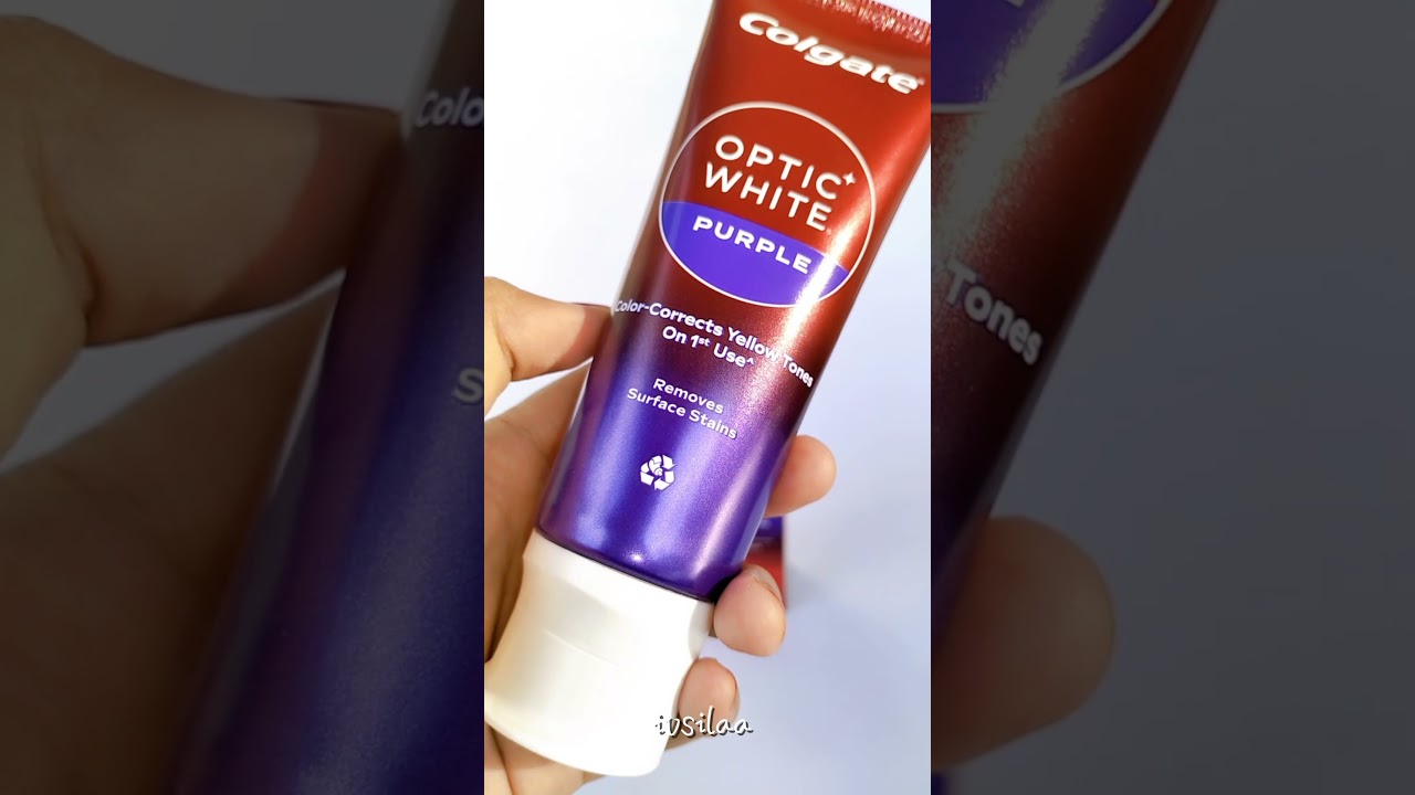 Colgate Optic White Purple 💜 #army #colgate #purple #mint #colgatetoothpaste