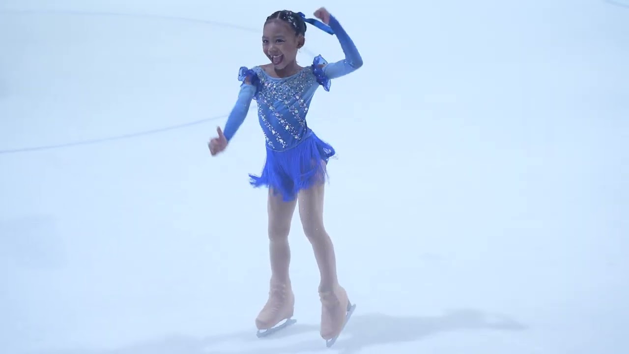 Twirling Dreams on Ice: Sasi in IISO 2026 - Technical Freestyle 1 - 2nd Place 🥈
