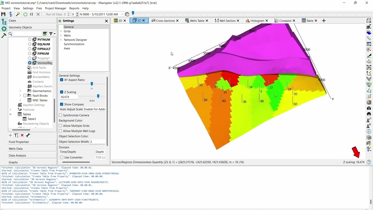 MD Part 1 How to create voronoi diagrams in tNavigator
